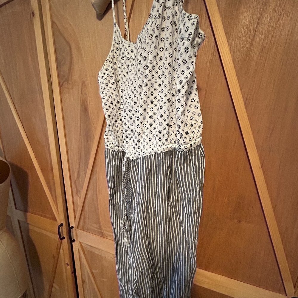 J Crew Summer T-Strap Romper